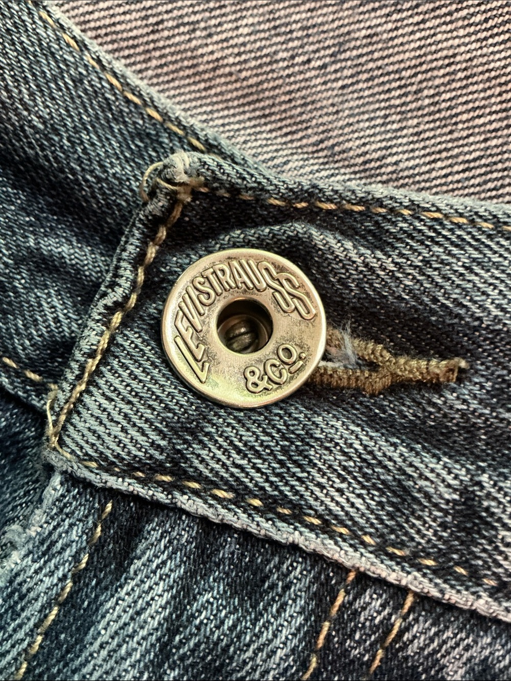 LEVI’S Relaxed Carpenter Jeans 36 X 30 Medium Wash $80 Retail - Picture 7 of 13
